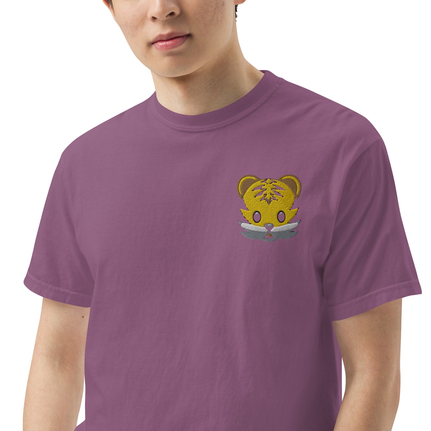 JRL TIGER LOGO-dyed heavyweight t-shirt