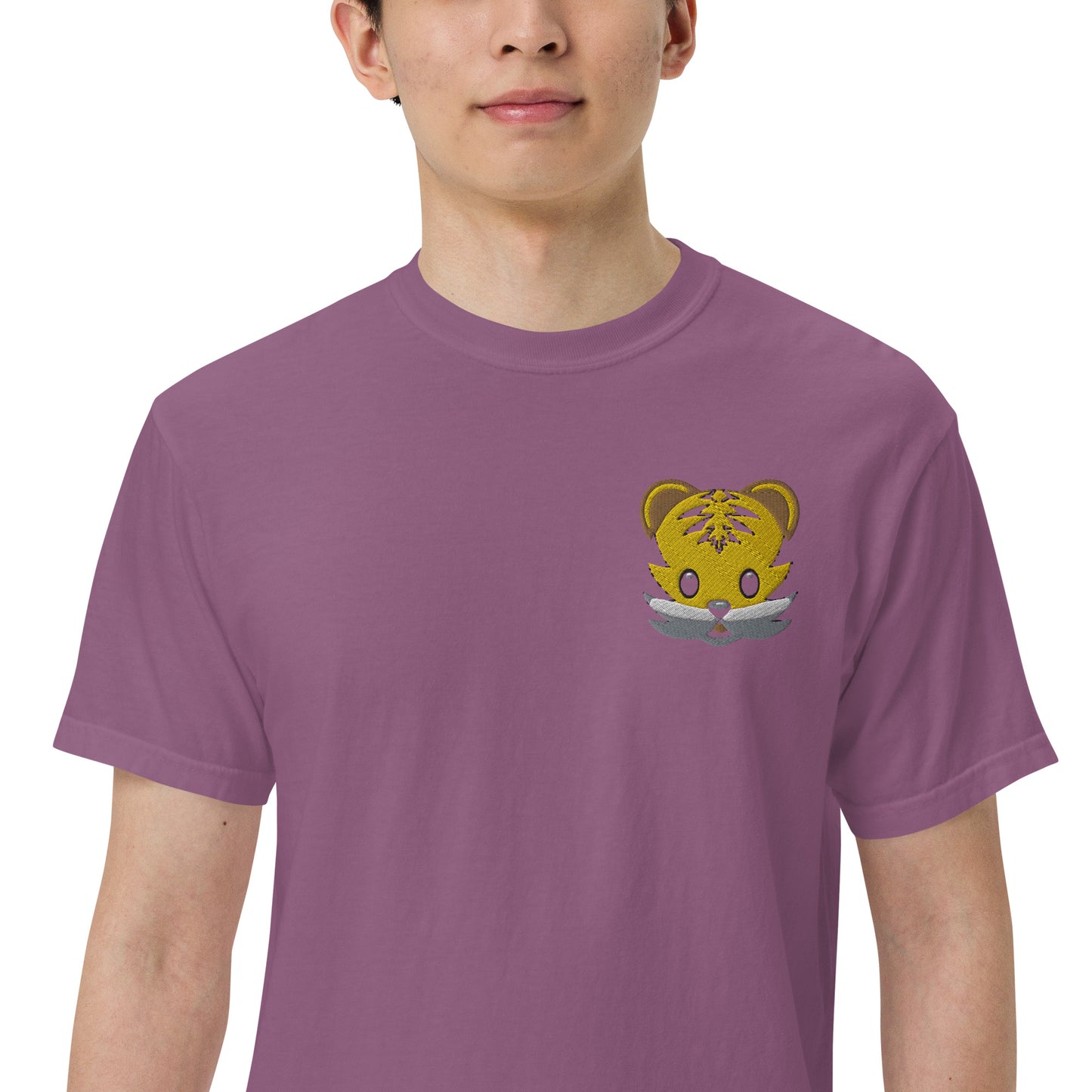 JRL TIGER LOGO-dyed heavyweight t-shirt