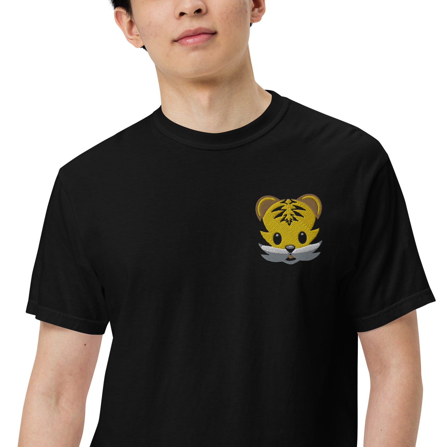 JRL TIGER LOGO-dyed heavyweight t-shirt