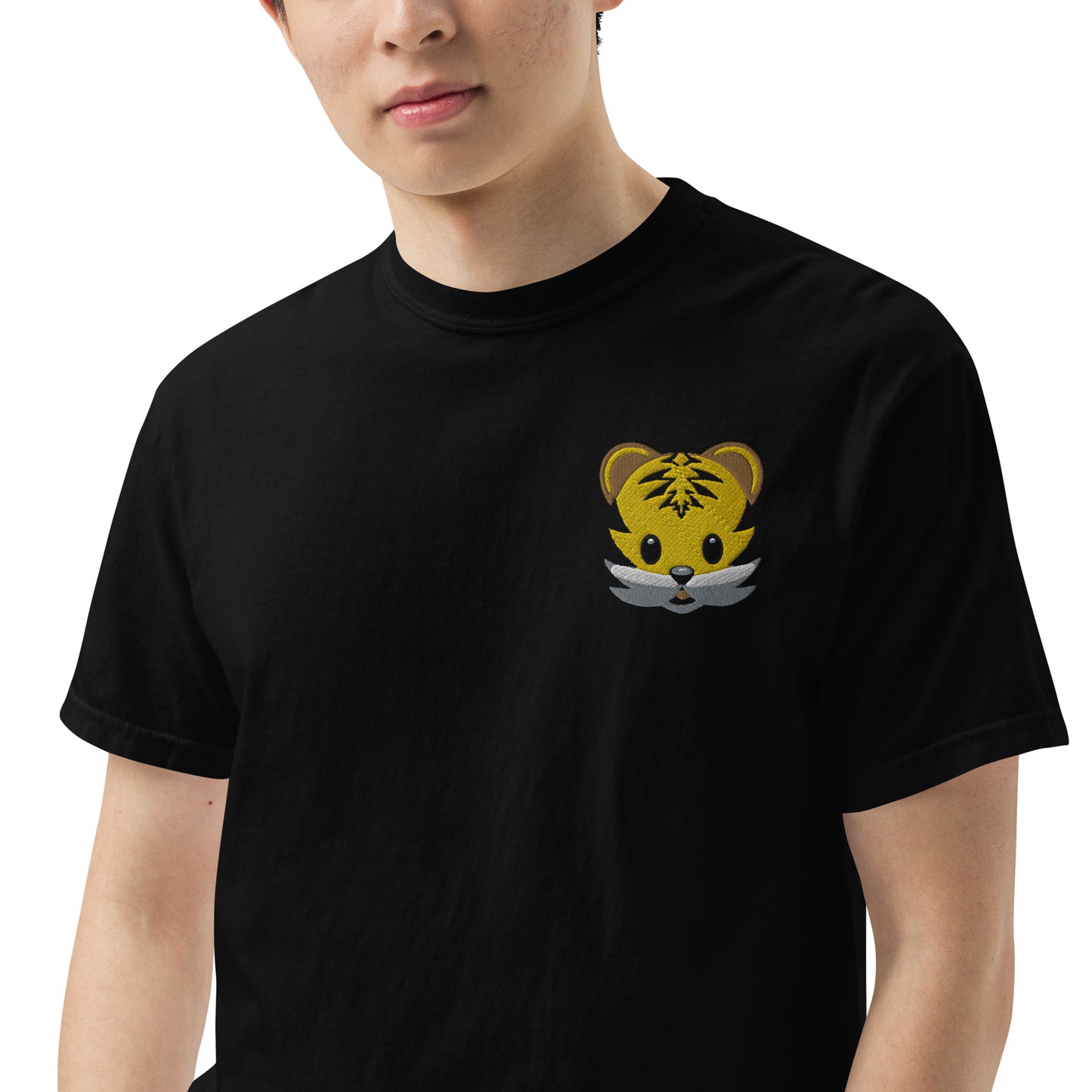 JRL TIGER LOGO-dyed heavyweight t-shirt