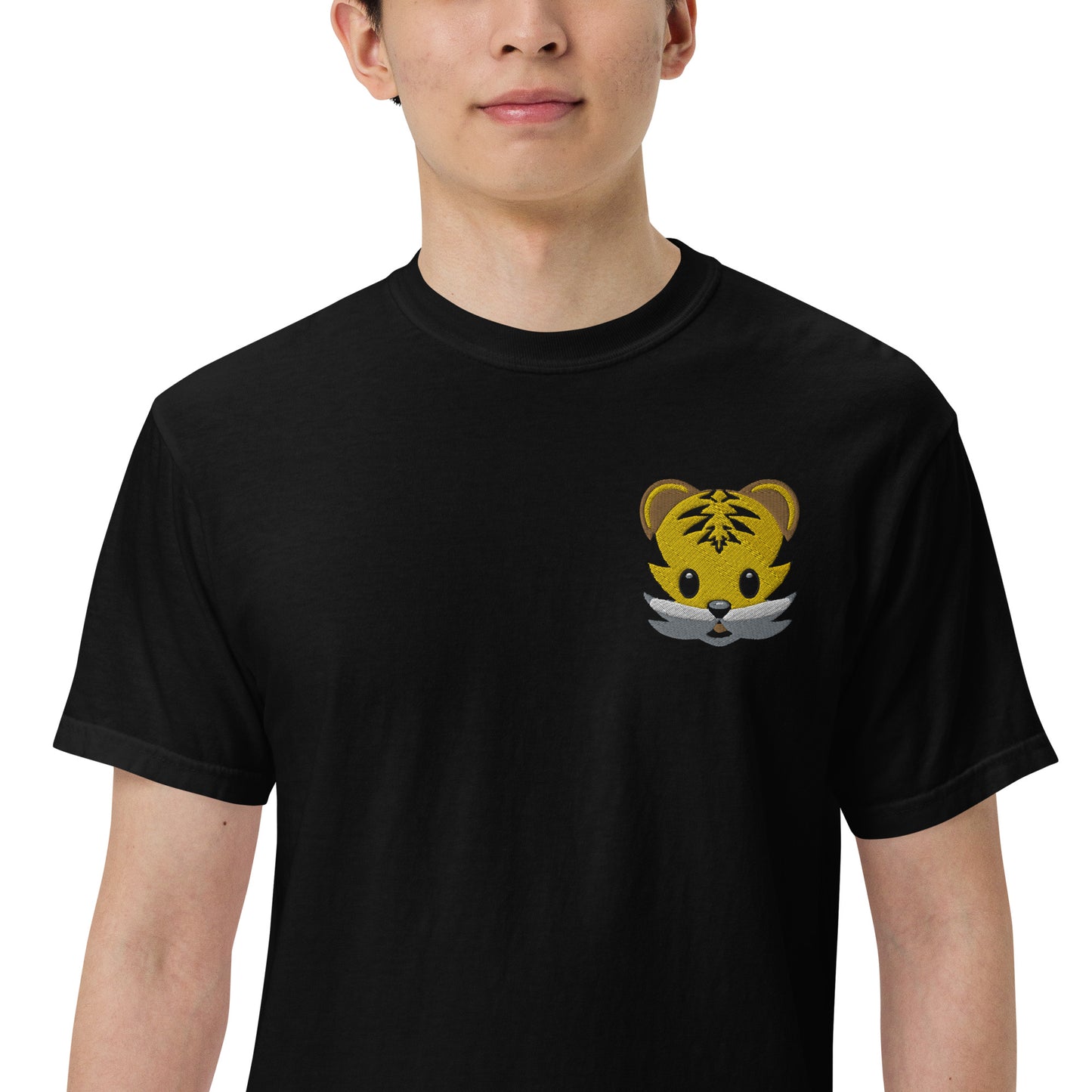 JRL TIGER LOGO-dyed heavyweight t-shirt