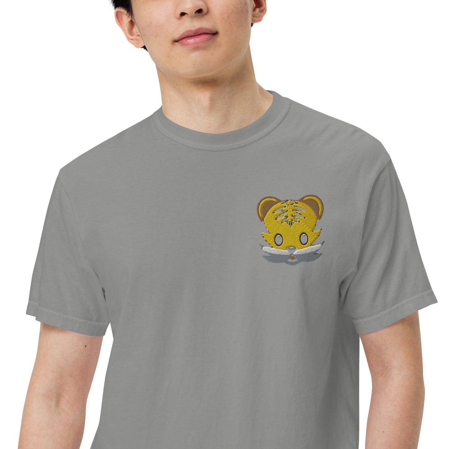 JRL TIGER LOGO-dyed heavyweight t-shirt