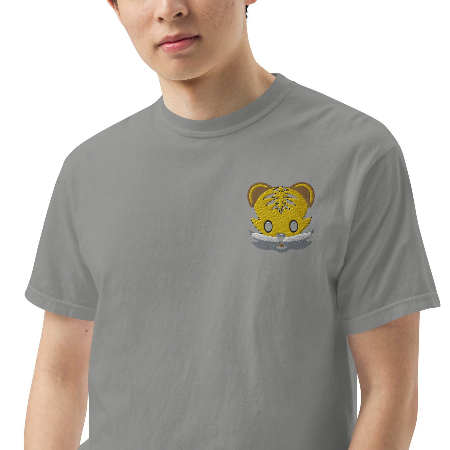 JRL TIGER LOGO-dyed heavyweight t-shirt