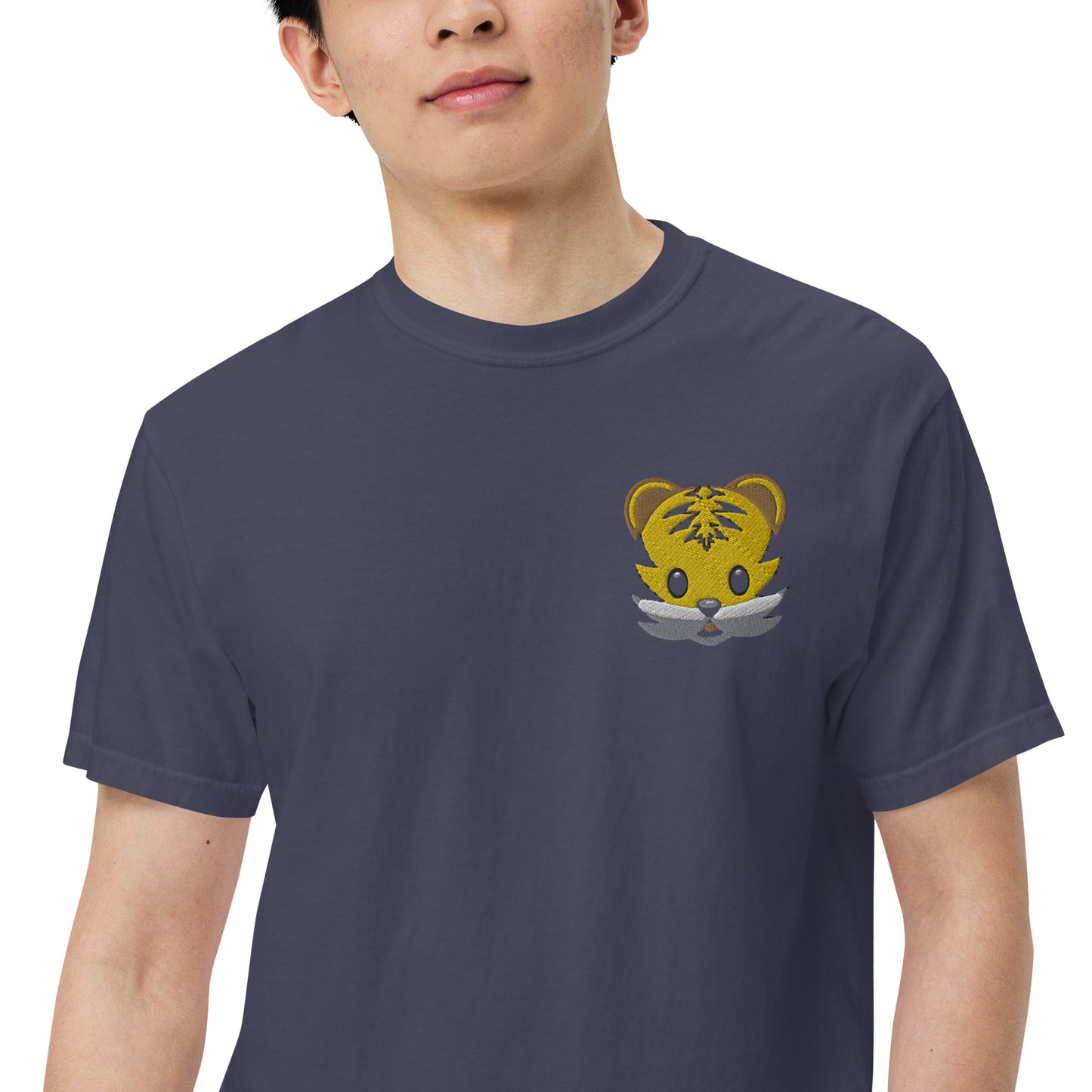 JRL TIGER LOGO-dyed heavyweight t-shirt