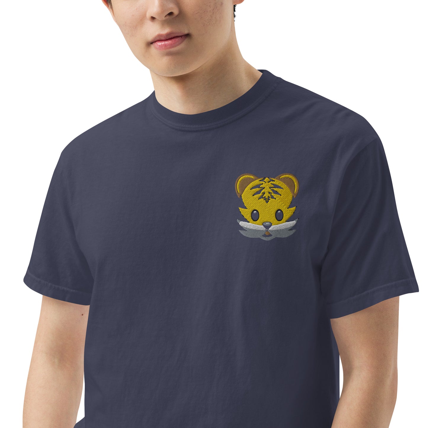 JRL TIGER LOGO-dyed heavyweight t-shirt