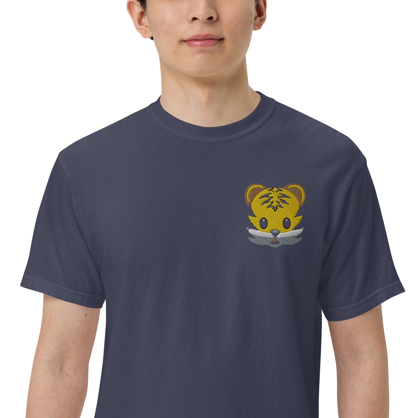 JRL TIGER LOGO-dyed heavyweight t-shirt