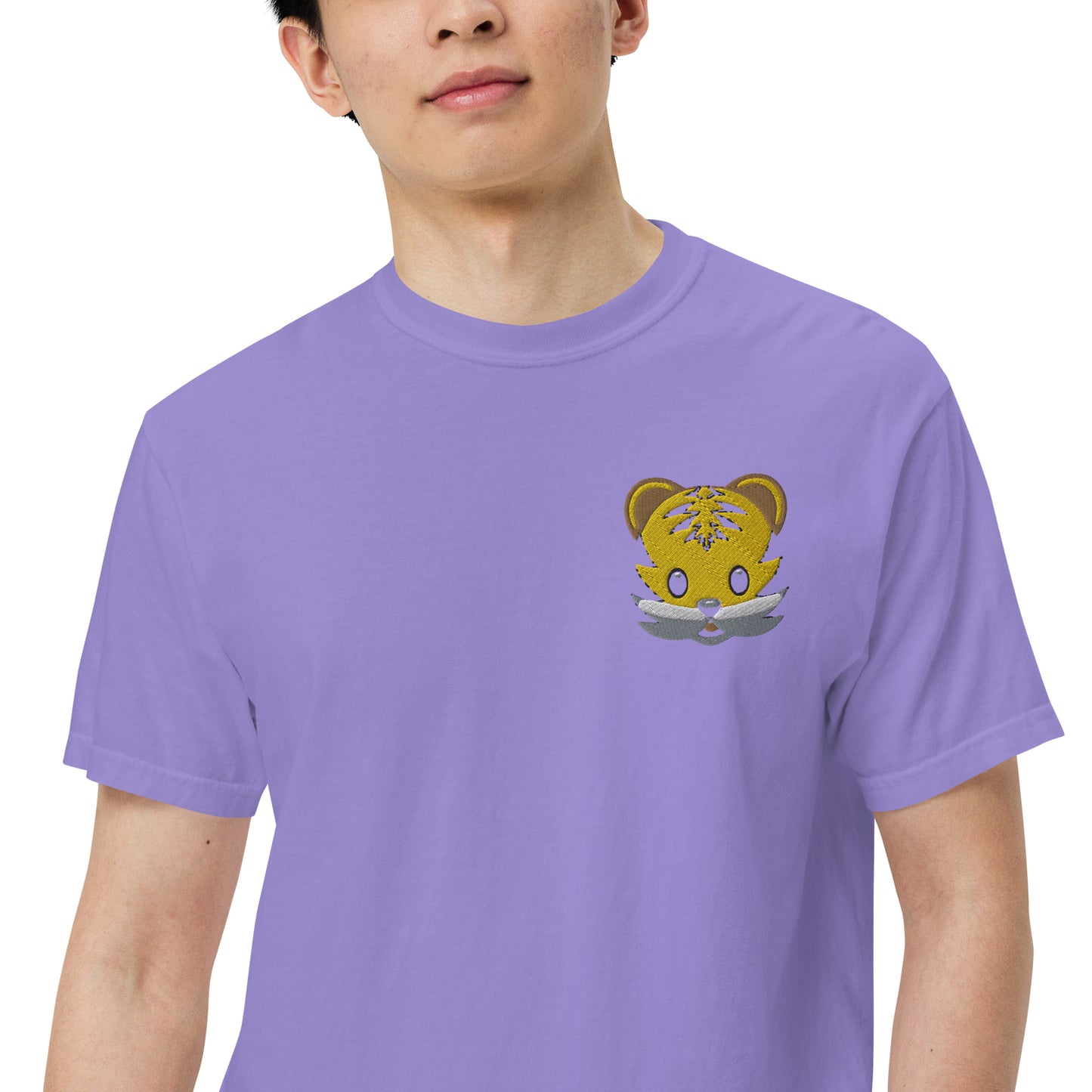 JRL TIGER LOGO-dyed heavyweight t-shirt